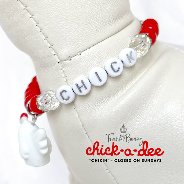 Chick-Fil-A Pet Necklace Dog Collar Cat Necklace Luxury Pet Jewelry