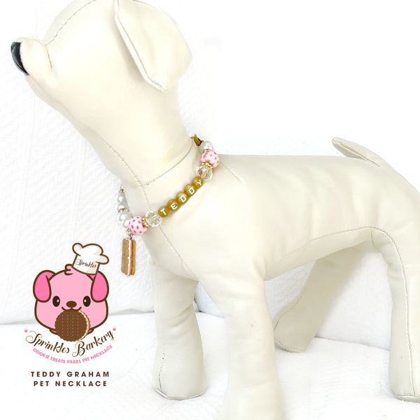 Teddy Graham Dog Necklace Cat Necklace Luxury Pet Jewelry