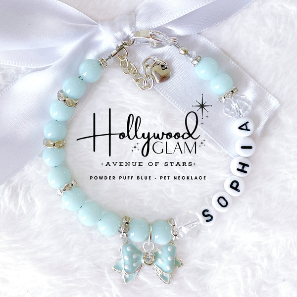 Ave. of the Stars Hollywood Glam Pearl Dog Necklace