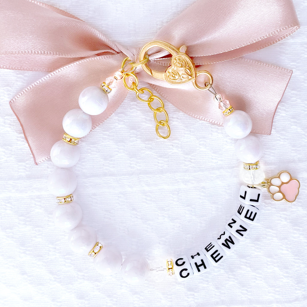 Chewnel Personalized Dog Necklace Collar Cat Necklace Collar Pet Jewelry