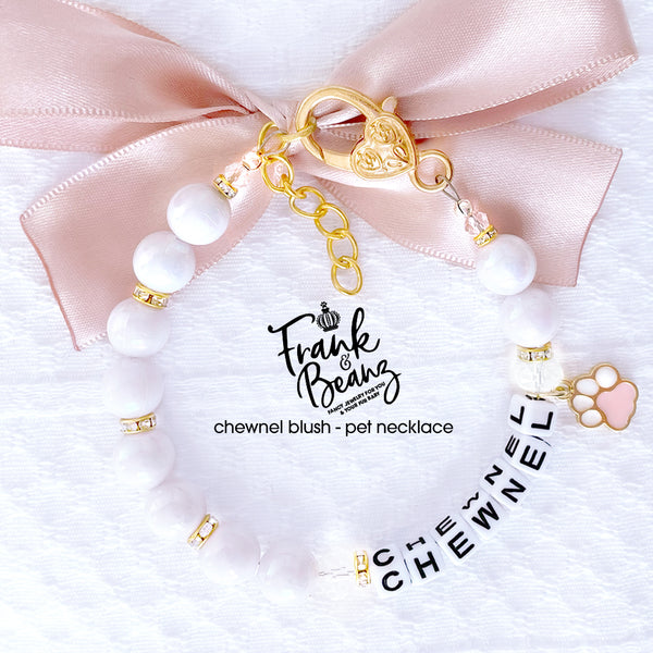 Chewnel Personalized Dog Necklace Collar Cat Necklace Collar Pet Jewelry