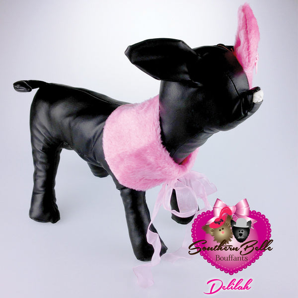 Southern Belle Dog Shawl & Bow - Delilah