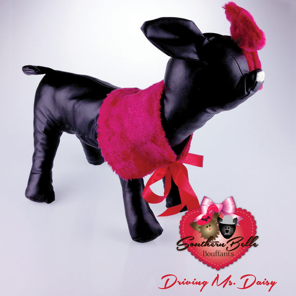 Southern Belle Dog Shawl & Bow - Driving Ms. Daisy