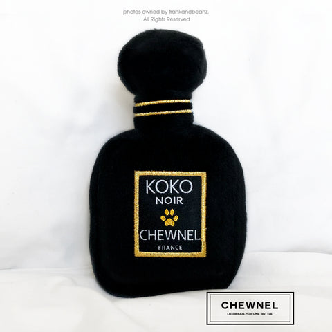 Chewnel Perfume Bottle Plush Designer Dog Toy