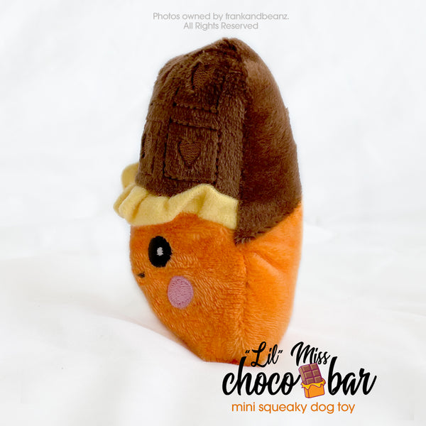 Lil' Miss Choco Kiss Bar Mini Dog Toy