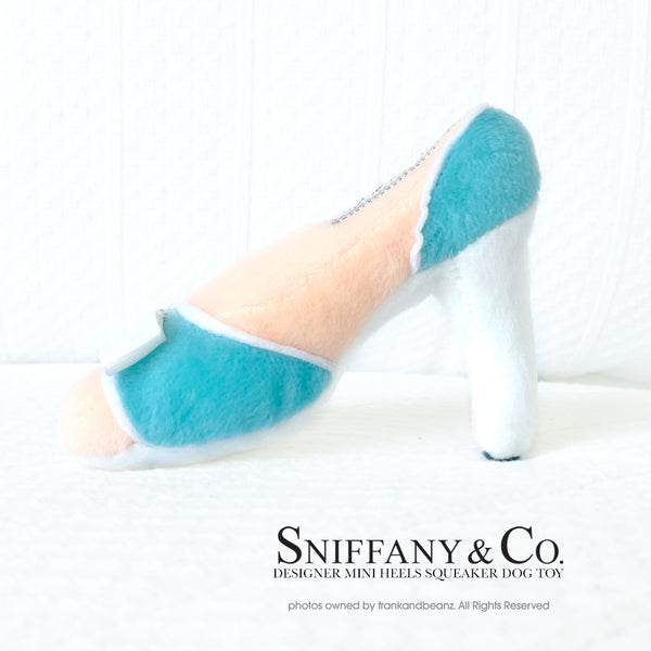 Sniffany Petite Mini Heel Shoe Squeaky Dog Toy