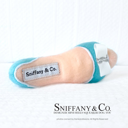 Sniffany Petite Mini Heel Shoe Squeaky Dog Toy