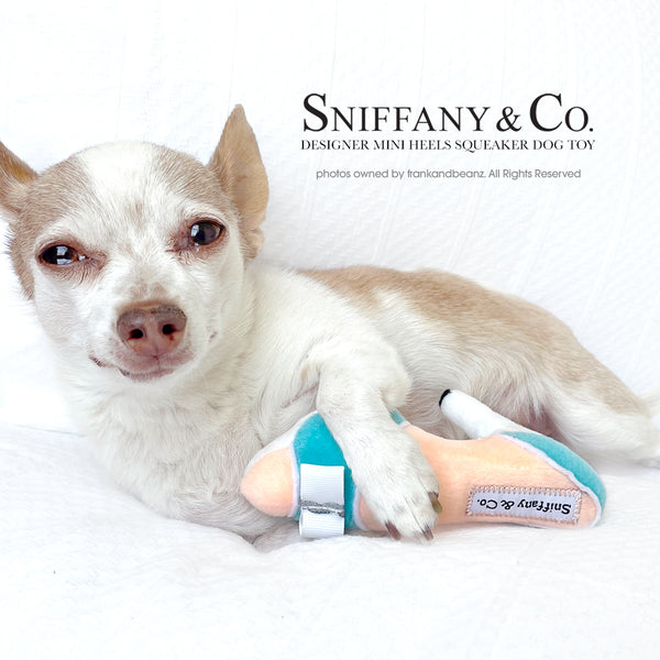 Sniffany Petite Mini Heel Shoe Squeaky Dog Toy