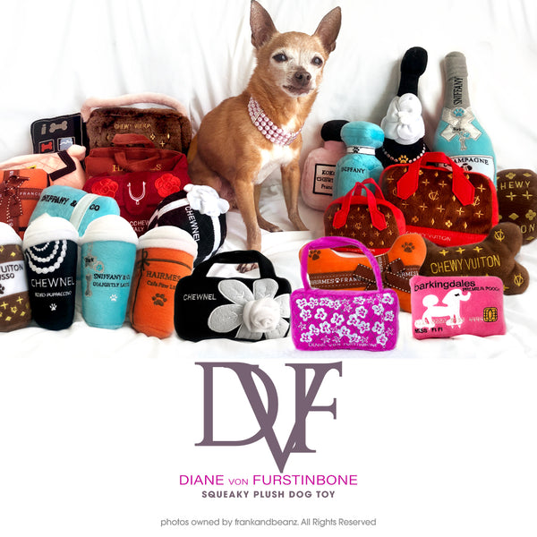 Diane Furstinbone Designer Purse Small Dog Toy