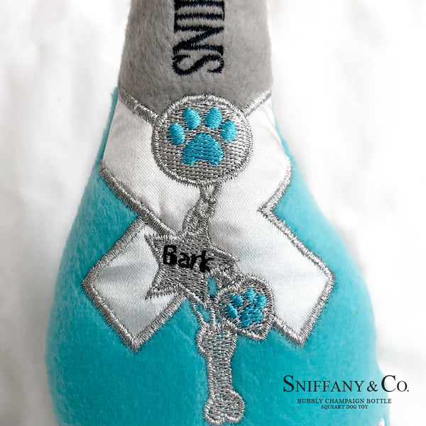Sniffany's Bubbly Champaign, Squeeky Dog Toy